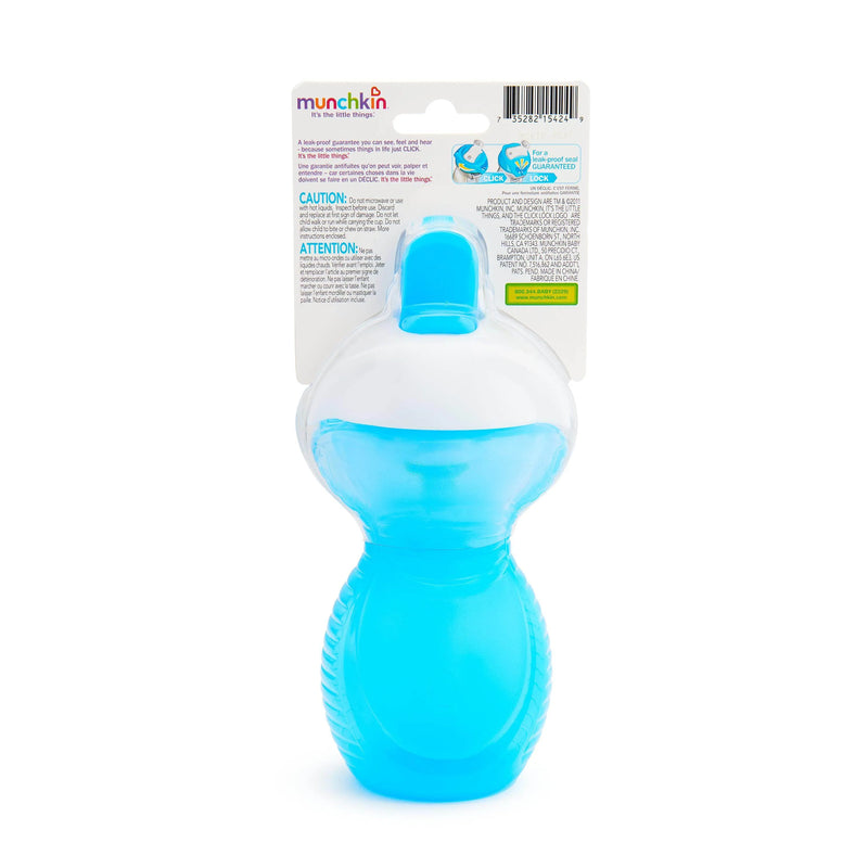 Vaso antiderrame c/bombilla flip click & lock 266 ml, Munchkin - Kidsclub