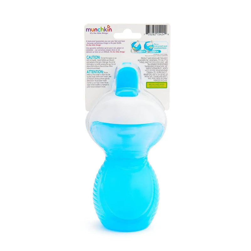 Vaso antiderrame c/bombilla flip click & lock 266 ml, Munchkin - Kidsclub