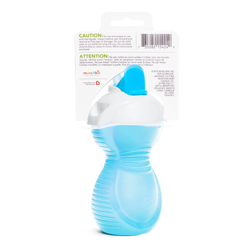 Vaso antiderrame c/bombilla flip click & lock 266 ml, Munchkin - Kidsclub