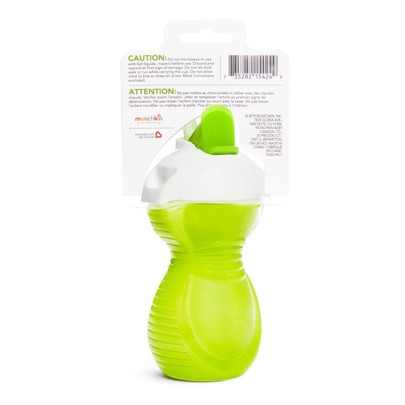 Vaso antiderrame c/bombilla flip click & lock 266 ml, Munchkin - Kidsclub