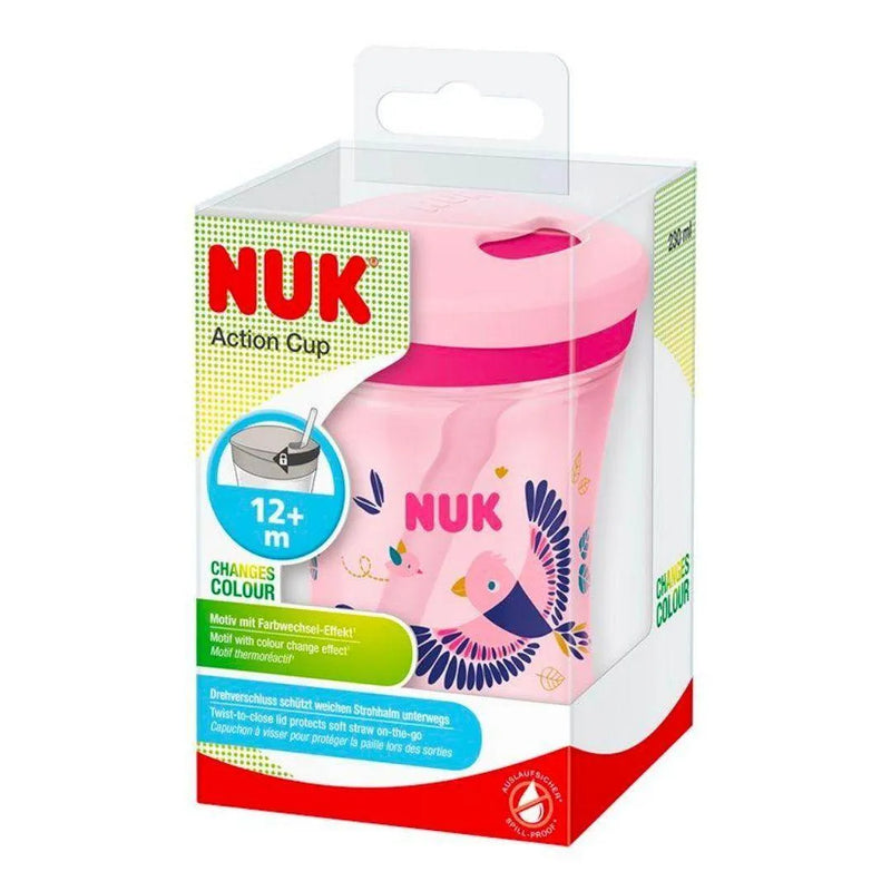 Vaso aprendizaje NUK CAMBIO DE COLOR por temperatura, 230 (12m+) - KIDSCLUB Tienda ONLINE