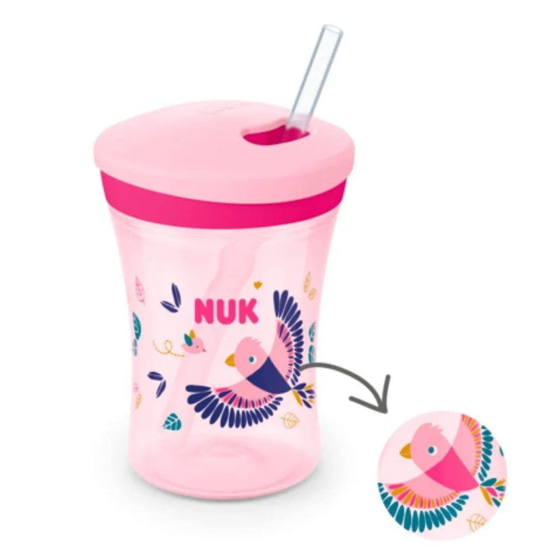 Vaso aprendizaje NUK CAMBIO DE COLOR por temperatura, 230 (12m+) - KIDSCLUB Tienda ONLINE