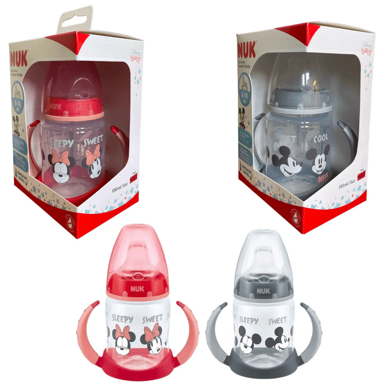 Vaso Aprendizaje Nuk Con Boquilla Minnie (6-18 Meses) 150 Ml. - Kidsclub