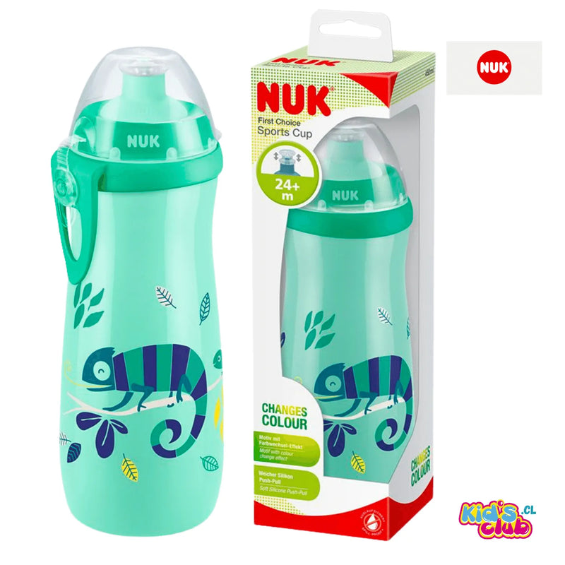 VASO NUK SPORTS CUP EFECTO CAMALEON (24m+) - KIDSCLUB Tienda ONLINE