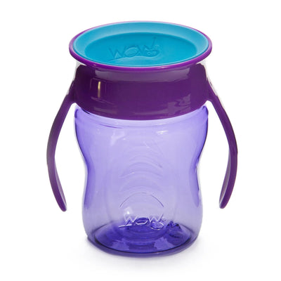 Vaso Wow Cup Baby Tritan Morado - KIDSCLUB Tienda ONLINE