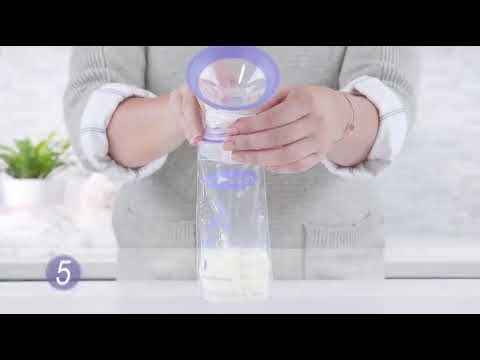 Bolsa Alamacenamiento leche materna 50 U. + ADAPT. X 2